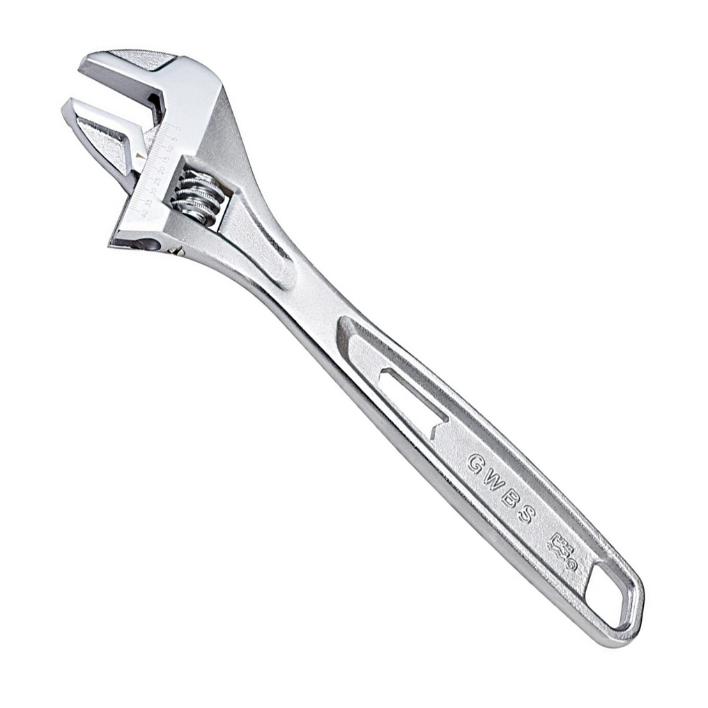 New Design 8 Inch Cr-V Drop Forged Wrench Adjustable Spanner