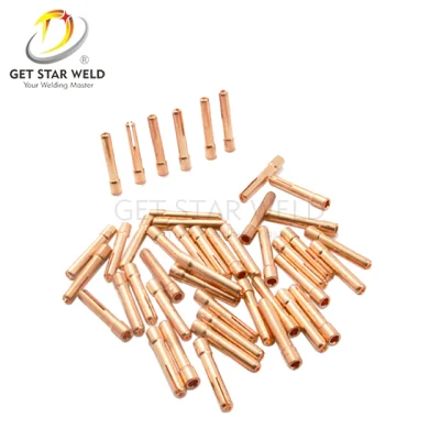 Get Star Weld Wp-9 Acessórios para tochas de soldagem TIG Brass Copper Welding Collet